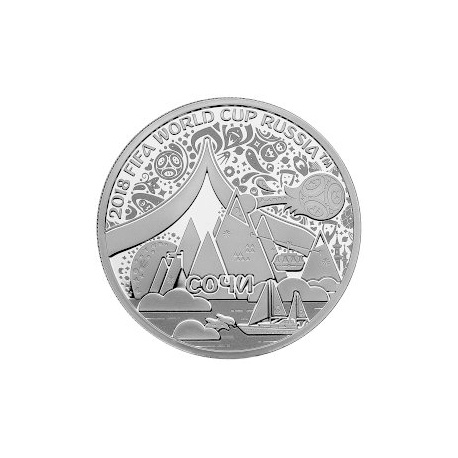 Памятная медаль «Сочи», серебро