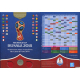 Официальный альбом коллекционера с памятными  медалями Чемпионата Мира по футболу 2018