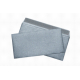 Envelopes of metallic silver E65, 110x220, 120 g / m2, designer paper, silicone tape