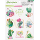 Stickers paper "Succulents"