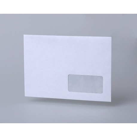 Envelopes C5, 45x90 window bottom right, silicone tape, 1000 pcs/pack