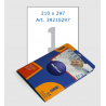 White labels, 210x297 mm, 1 pcs/sheet