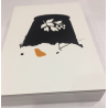 Kontseptual'nyye Snegoviki na glubokom chernom 43/5000 Conceptual Snowmen on Deep Black