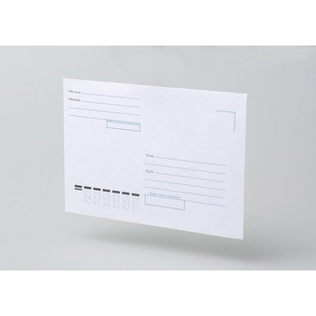 Envelopes C6, "From-To", silicone tape, 1000 pcs/pack