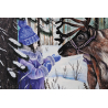Girl and deer