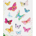Paper stickers "Wonderful day", 11 x 16 cm