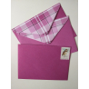 Vintage envelope with canceled postage stamp "Owl"
