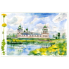 The monastery in Vjazhishhi.