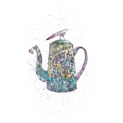 The kettle with herbs