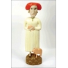 Woman with Piglet
