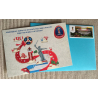 FIFA 2018 gift set: envelope, postage stamp "Volgograd" and postcard "Volgograd"