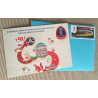 FIFA 2018 gift set: envelope, postage stamp "Ekaterinburg" and postcard "Ekaterinburg"