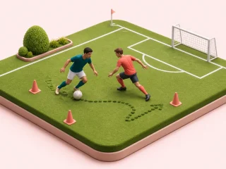 Дриблинг в футболе
